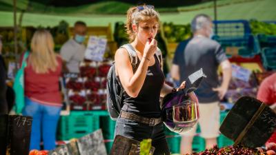 Marché de produits locaux